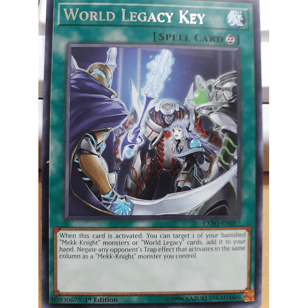 World Legacy Key - EXFO-EN057 - Rare