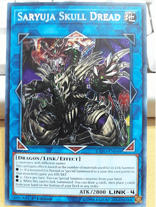 Saryuja Skull Dread - EXFO-EN048 - Secret Rare 