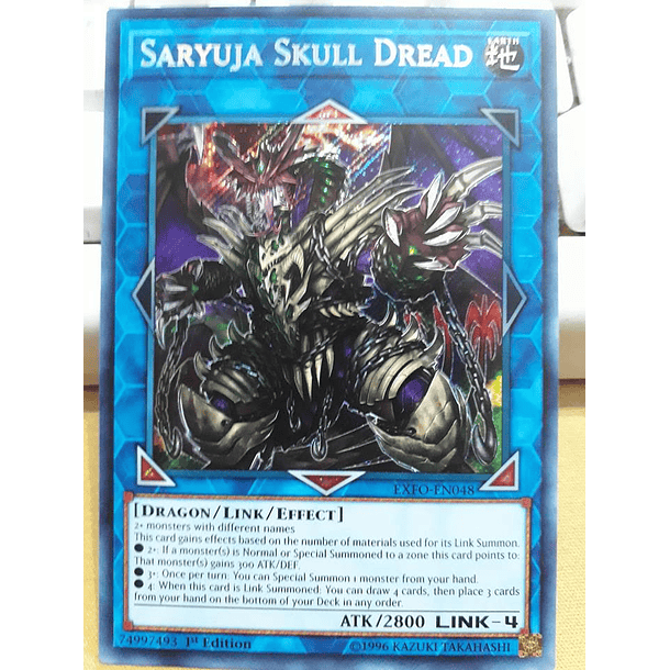 Saryuja Skull Dread - EXFO-EN048 - Secret Rare 