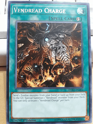Vendread Charge - EXFO-EN084 - Rare 
