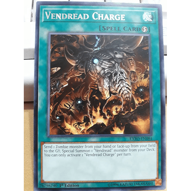 Vendread Charge - EXFO-EN084 - Rare 
