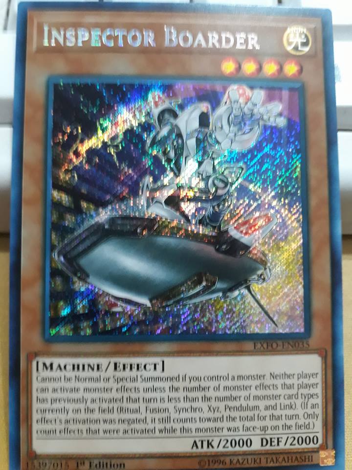 Inspector Boarder - EXFO-EN035 - Secret Rare (español) 1
