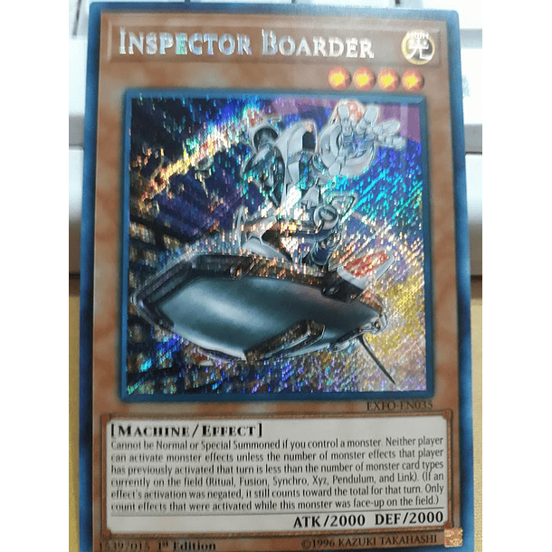 Inspector Boarder - EXFO-EN035 - Secret Rare (español)