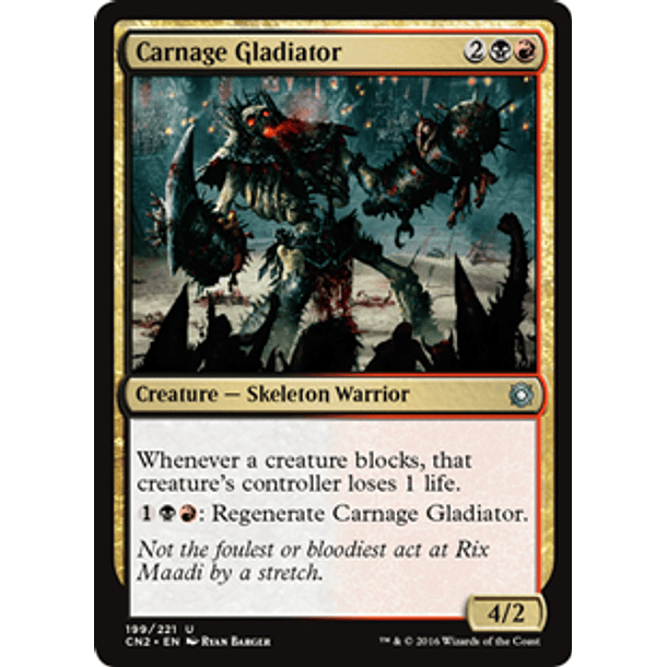Carnage Gladiator - TTC