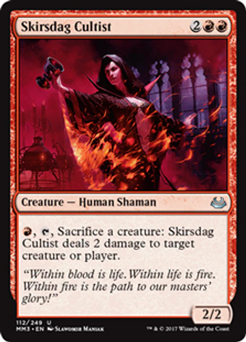 Skirsdag Cultist - MM17