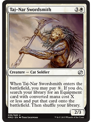 Taj-Nar Swordsmith - MM15