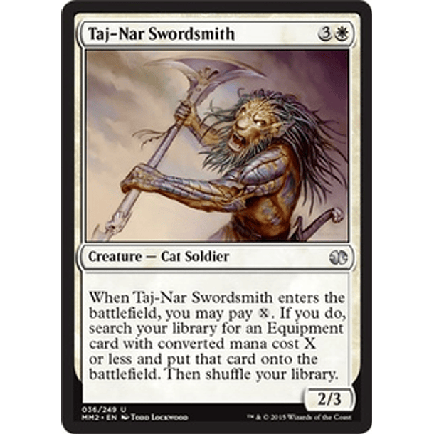 Taj-Nar Swordsmith - MM15