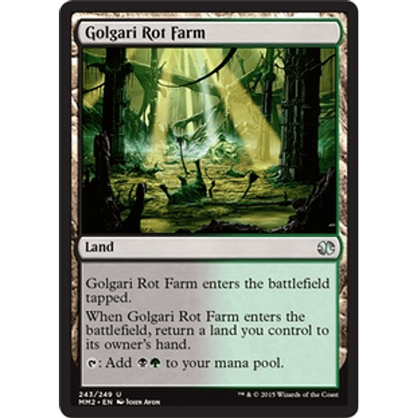 Golgari Rot Farm - MM15