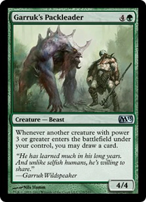 Garruk's Packleader - M13
