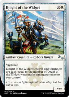 Knight of the Widget - UST 1