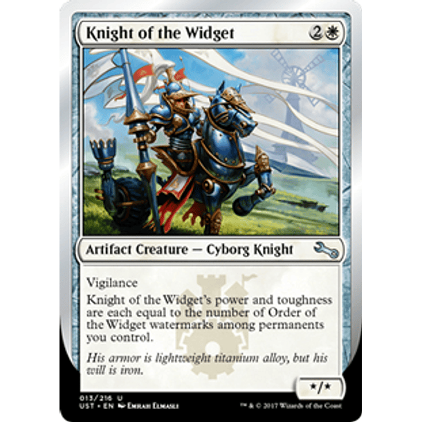 Knight of the Widget - UST