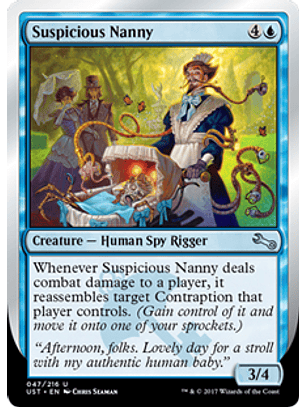 Suspicious Nanny - UST