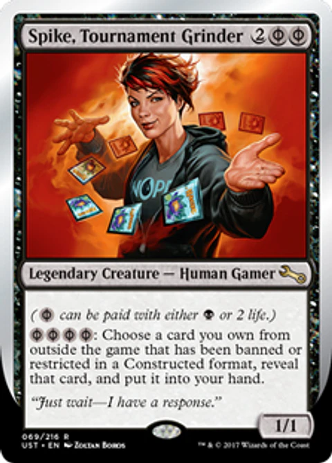 Spike, Tournament Grinder - UST