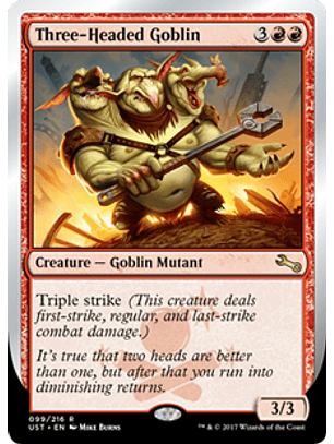 Three-Headed Goblin - UST