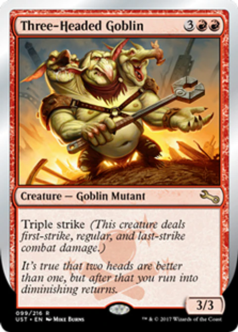 Three-Headed Goblin - UST