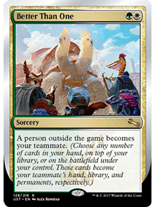 Better Than One - UST