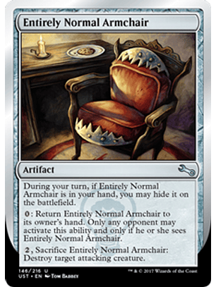 Entirely Normal Armchair - UST