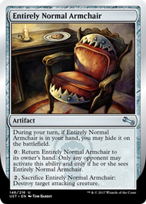 Entirely Normal Armchair - UST