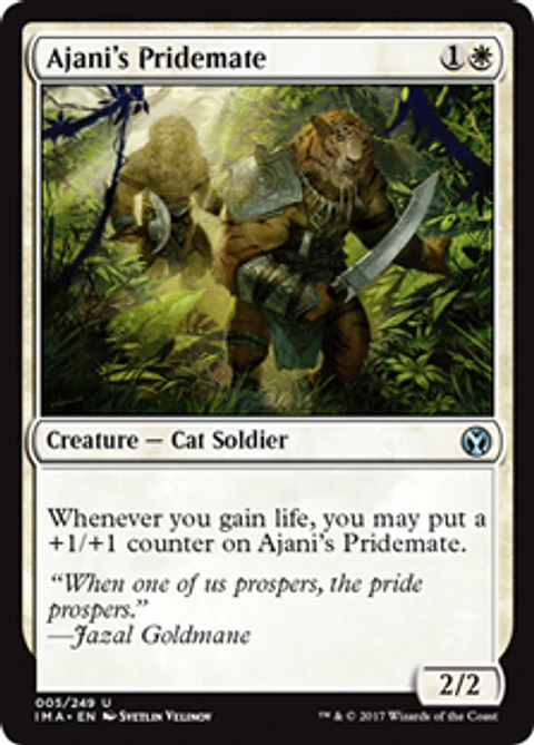 Ajani's Pridemate - IMA