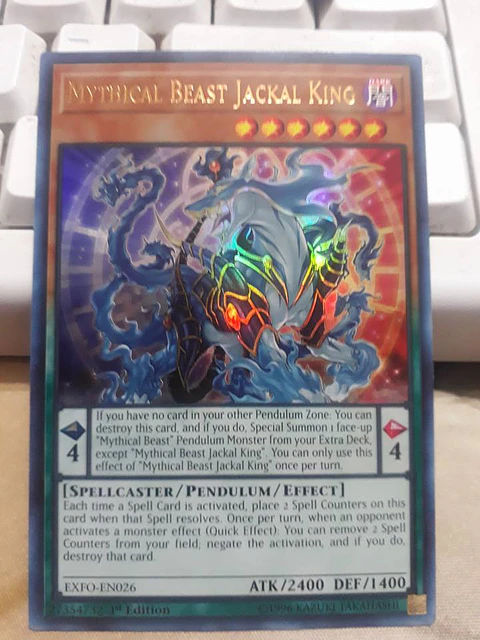 Mythical Beast Jackal King - EXFO-EN026 - Ultra Rare