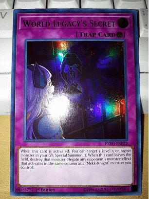 World Legacy's Secret - EXFO-EN072 - Ultra Rare 