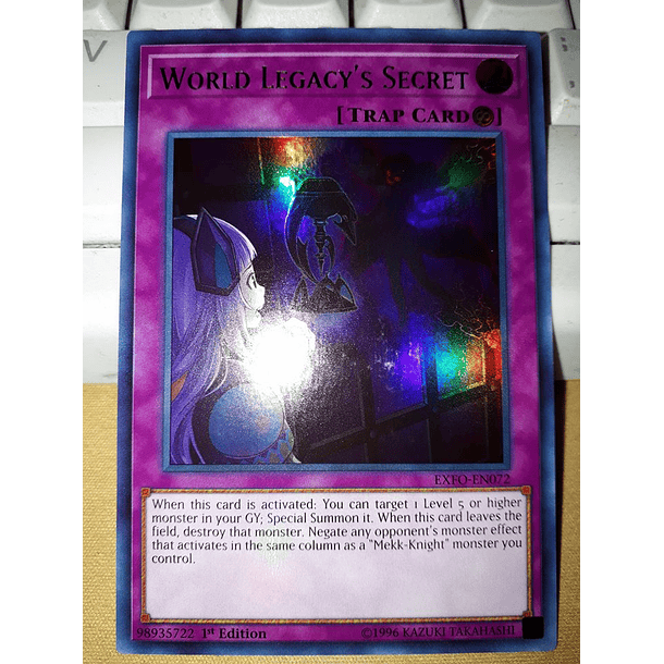 World Legacy's Secret - EXFO-EN072 - Ultra Rare 