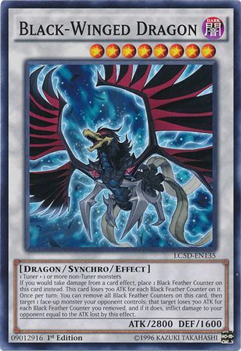 Black-Winged Dragon - LC5D-EN135 - Common