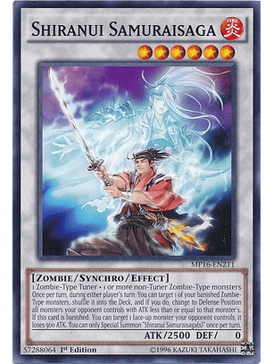 Shiranui Samuraisaga - MP16-EN211 - Common 