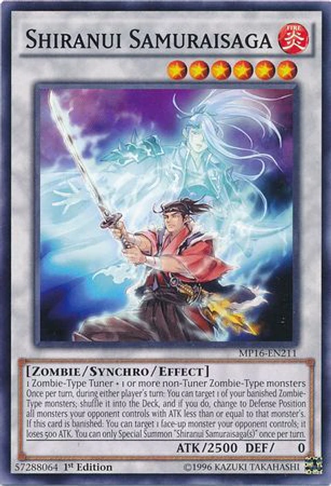 Shiranui Samuraisaga - MP16-EN211 - Common 