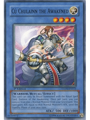 Cu Chulainn the Awakened - STON-EN033 - Common 