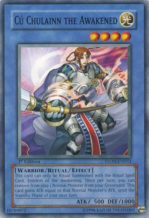 Cu Chulainn the Awakened - STON-EN033 - Common 
