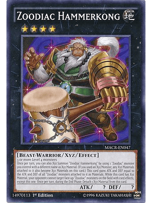 Zoodiac Hammerkong - MACR-EN047 - Common