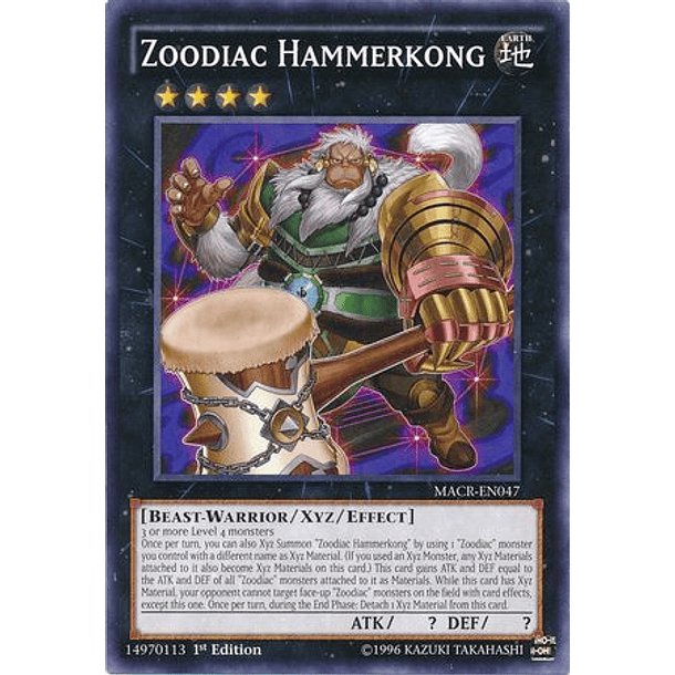 Zoodiac Hammerkong - MACR-EN047 - Common