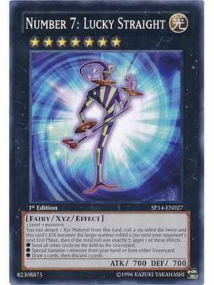 Number 7: Lucky Straight - SP14-EN027 - Common