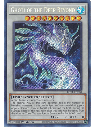 Ghoti of the Deep Beyond - POTE-EN000 - Secret Rare 