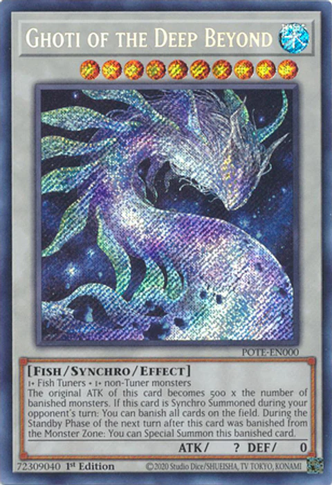 Ghoti of the Deep Beyond - POTE-EN000 - Secret Rare 