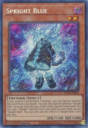 Spright Blue - POTE-EN003 - Secret Rare 1