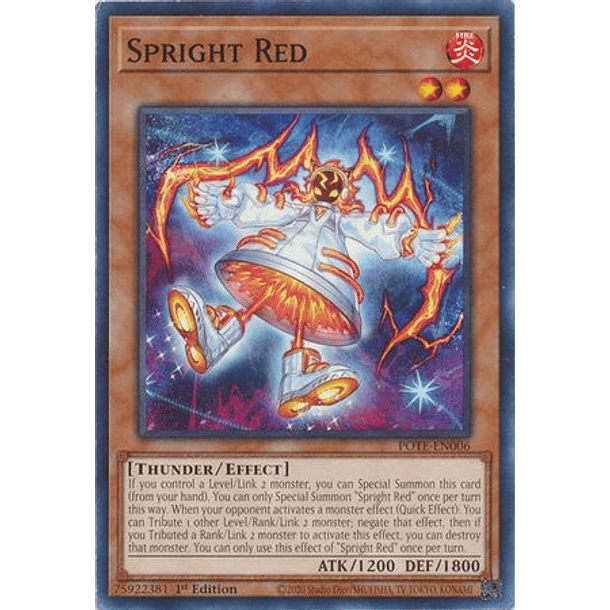 Spright Red - POTE-EN006 - Common 