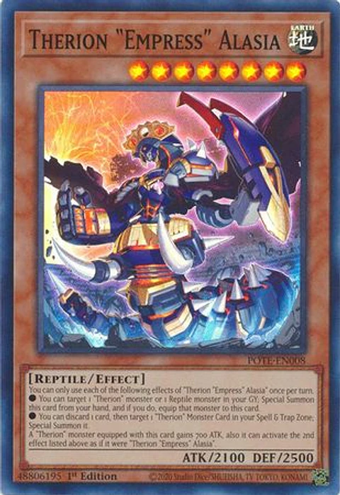 Therion Empress" Alasia" - POTE-EN008 - Super Rare