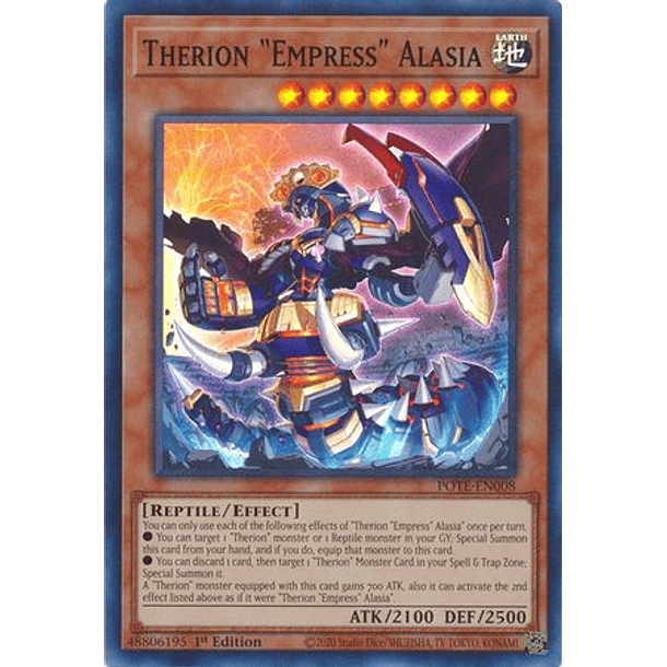 Therion Empress" Alasia" - POTE-EN008 - Super Rare