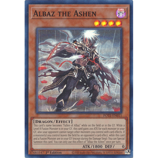 Albaz the Ashen - POTE-EN011 - Super Rare