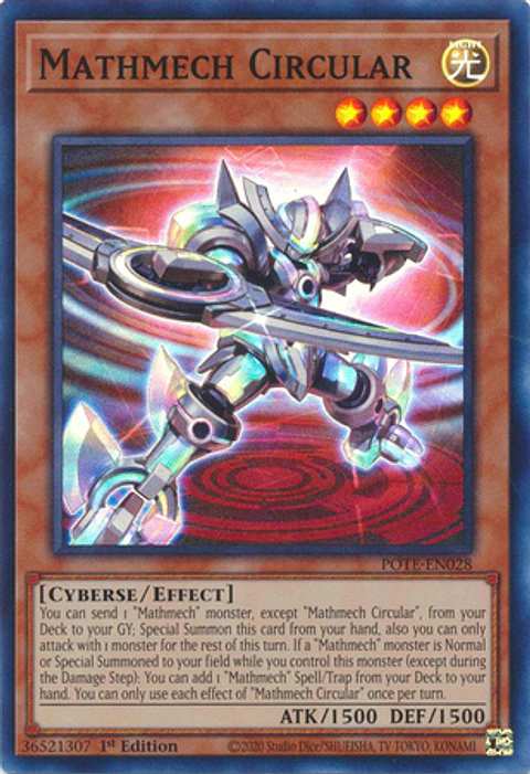 Mathmech Circular - POTE-EN028 - Super Rare