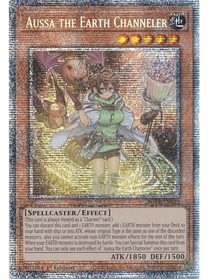 Aussa the Earth Channeler - POTE-EN032 - Starlight Rare 