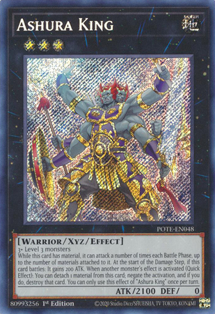 Ashura King - POTE-EN048 - Secret Rare 1