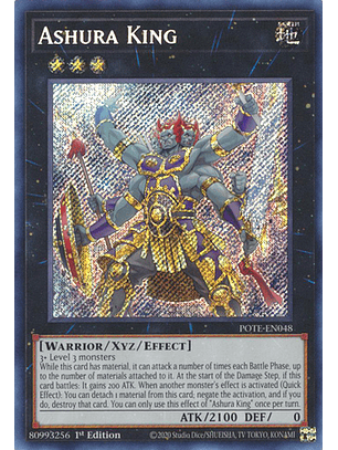 Ashura King - POTE-EN048 - Secret Rare