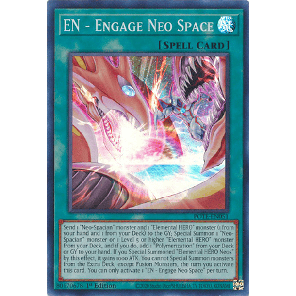 EN - Engage Neo Space - POTE-EN051 - Super Rare
