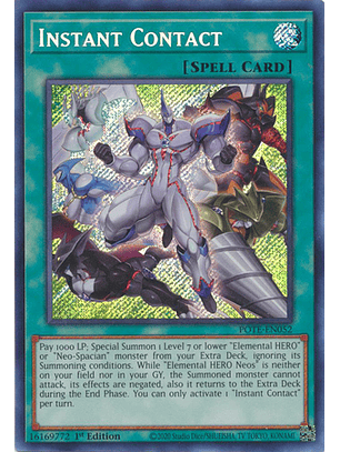 Instant Contact - POTE-EN052  - Secret Rare 