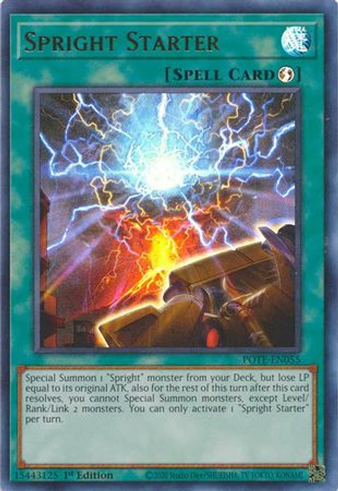 Spright Starter - POTE-EN055 - Ultra Rare 