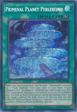 Primeval Planet Perlereino - POTE-EN060 - Secret Rare 1