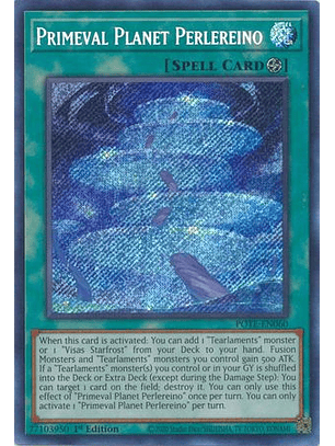 Primeval Planet Perlereino - POTE-EN060 - Secret Rare